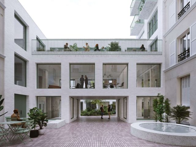 Bureaux à vendre PARIS 19 1435 m² - Photo 4